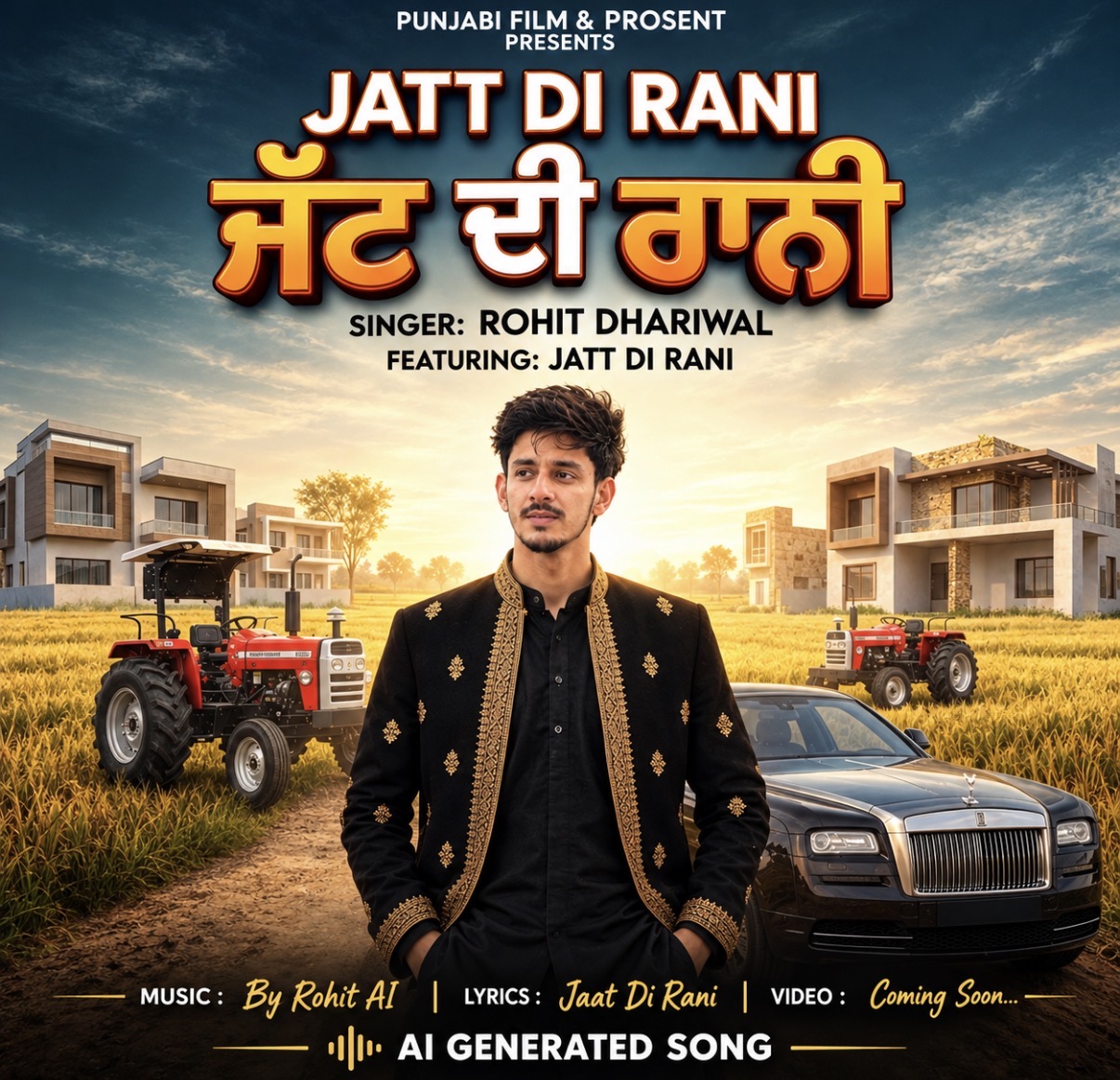 Jatt Di Rani  Rohit Dhariwal AI